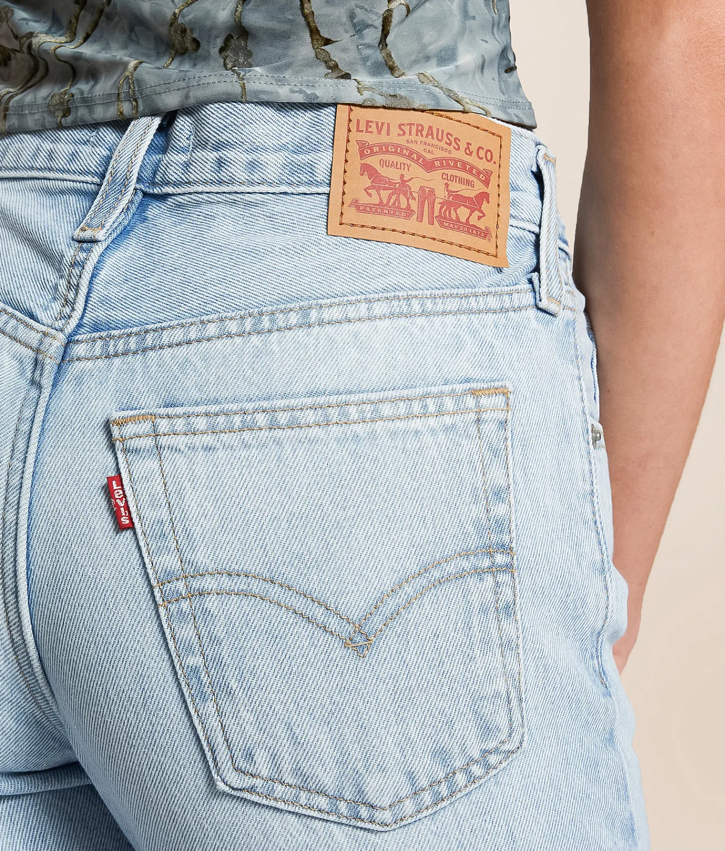 Jeans | Levi's® 94 Baggy Boot Jean Abraided Art