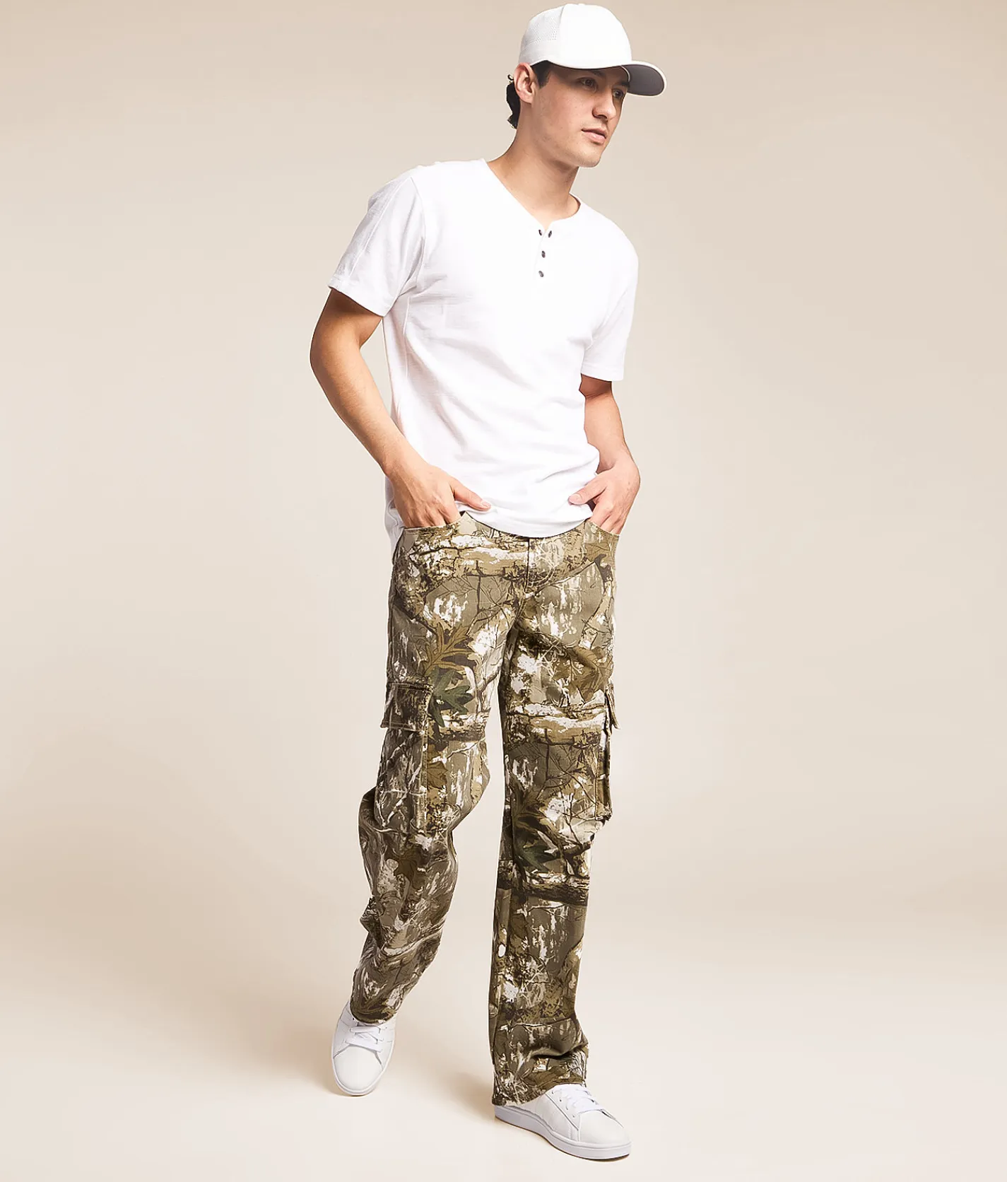 Departwest Baggy Camo Cargo Stretch Jean Samoya 2 Outlet