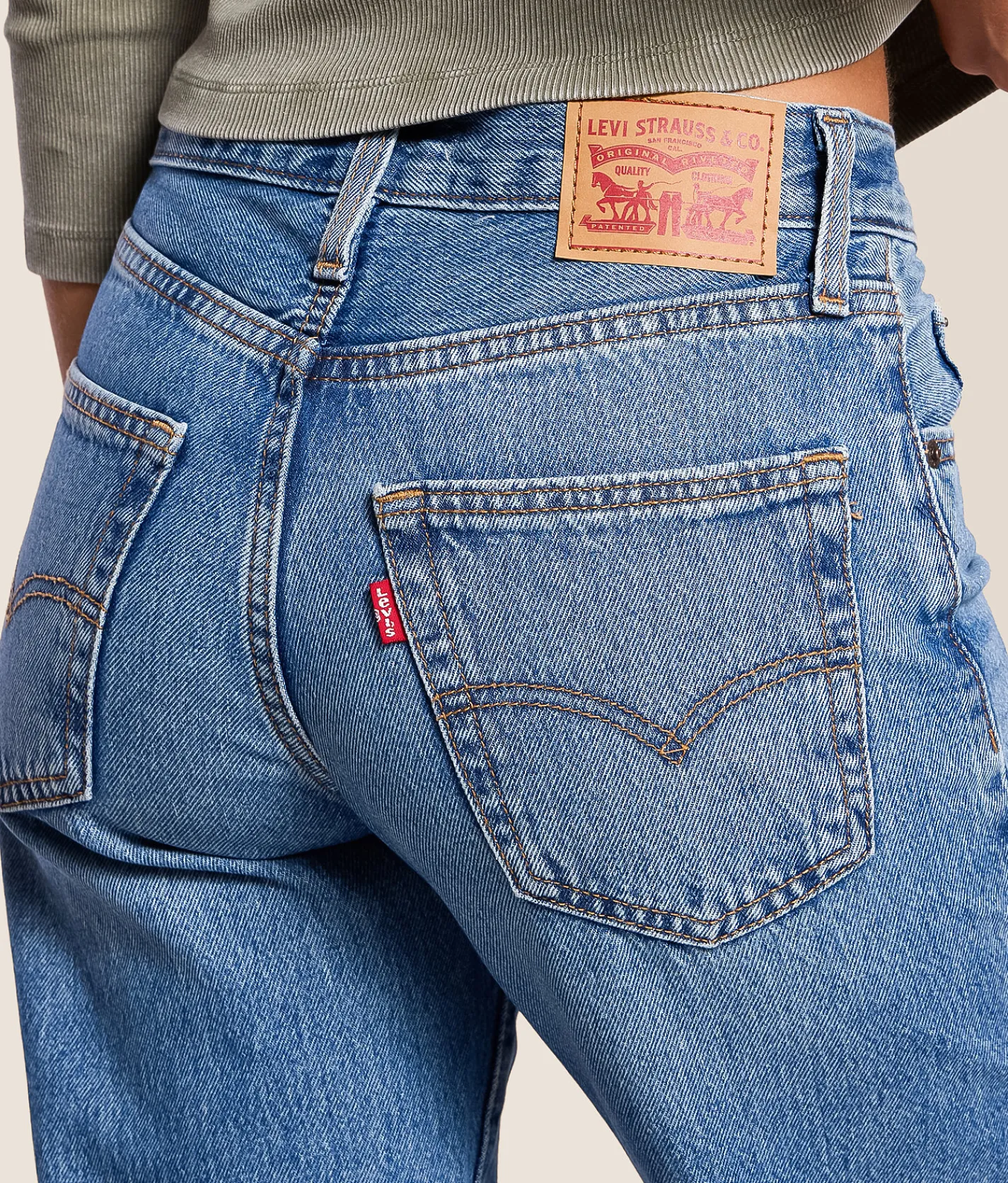 Jeans|Bottoms | Levi's® 94 Baggy Jean Worn Memory