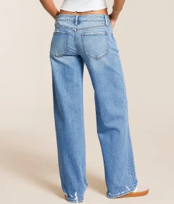 Jeans|Bottoms | Flying Monkey Baggy Low Rise Stretch Jean Vibrant Aura