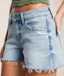 Bottoms|Shorts | Flying Monkey Baggy Low Rise Stretch Short Verdant Joy