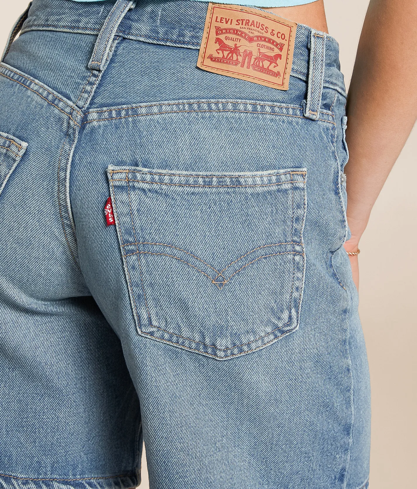 Bottoms|Shorts | Levi's® 94 Baggy Short Roll It Up Clean
