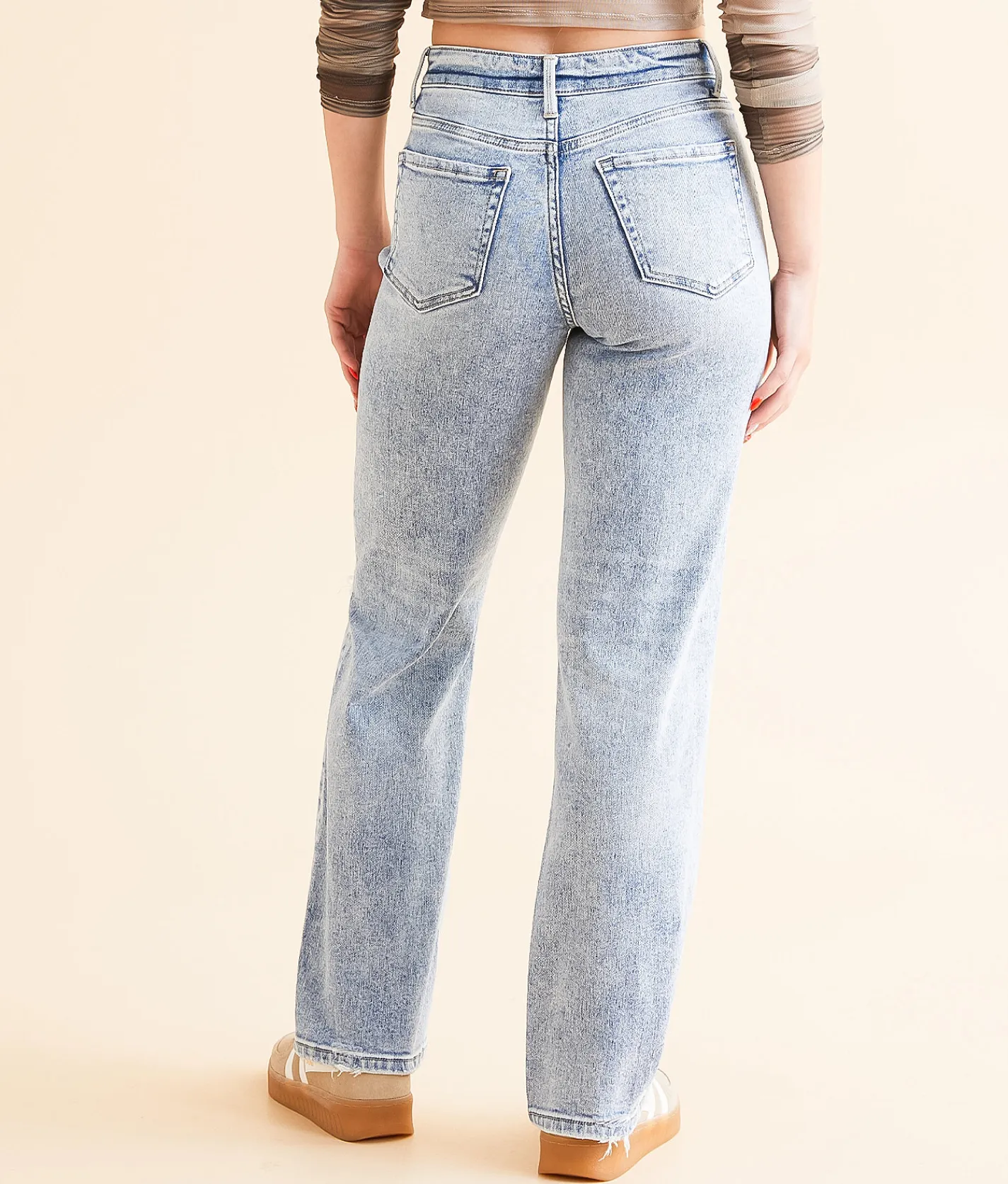 Flying Monkey Baggy Straight Stretch Jean Liberate Sale