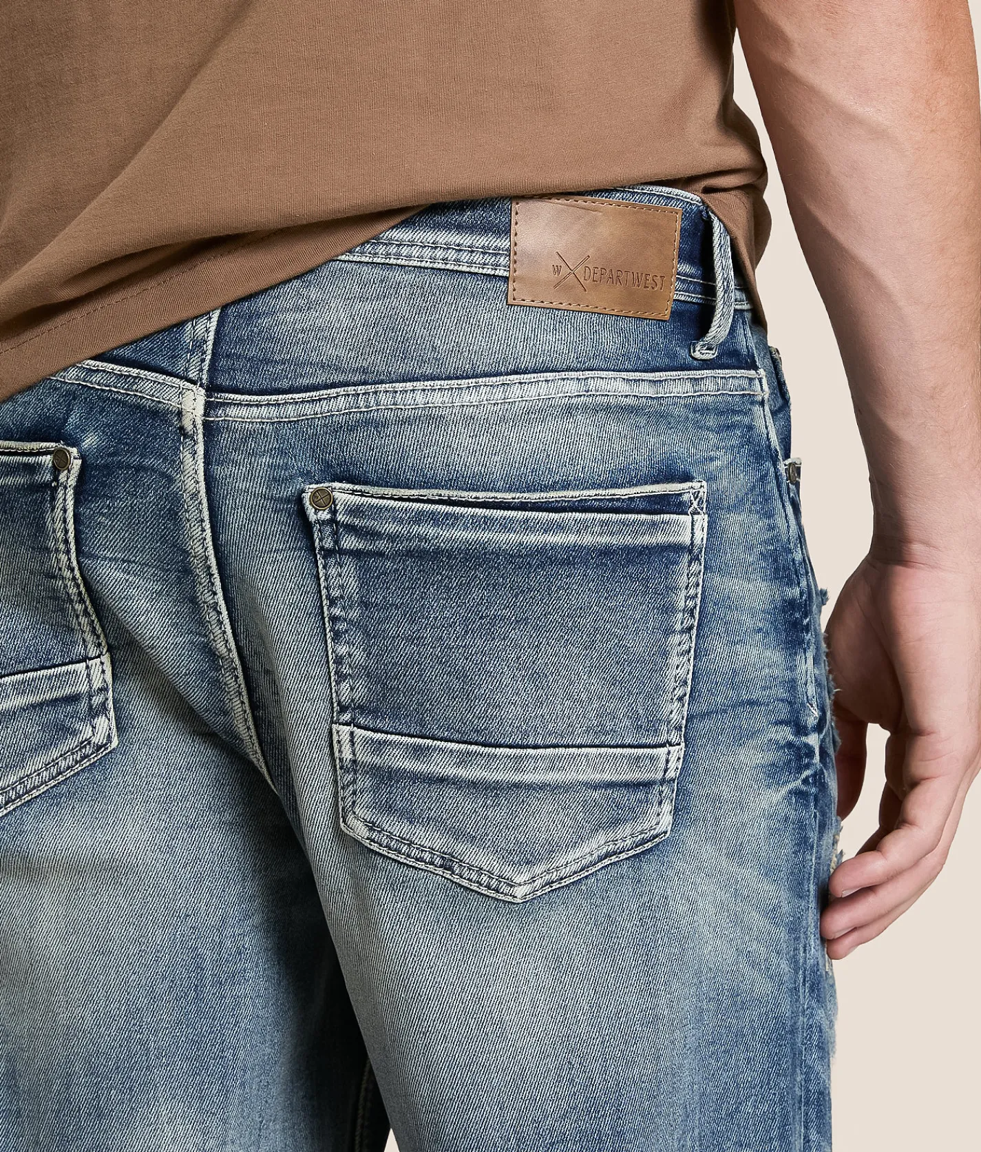 Bottoms|Jeans | Departwest Baggy Stretch Jean Plymar