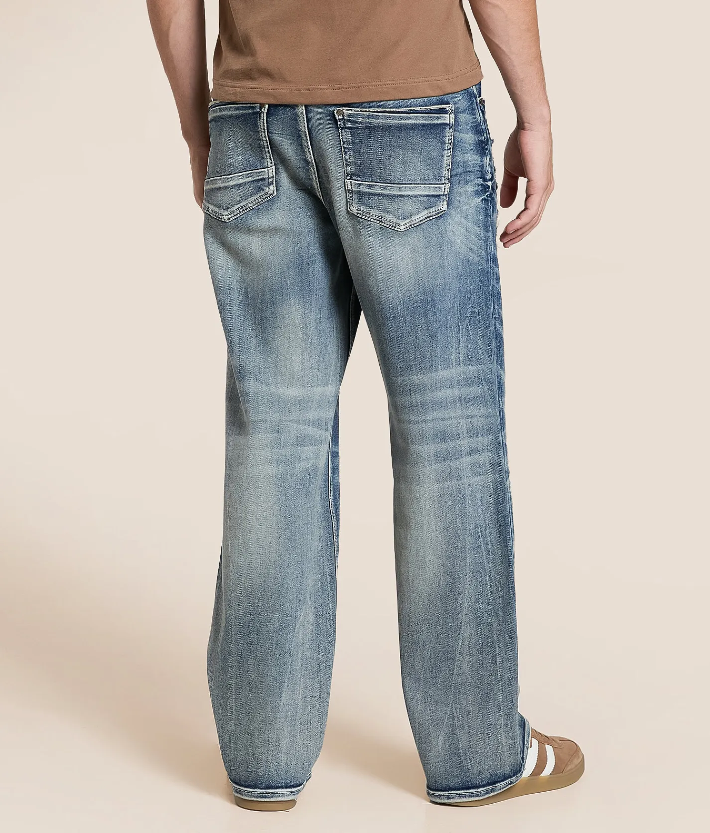 Bottoms|Jeans | Departwest Baggy Stretch Jean Plymar