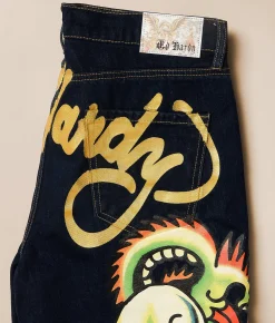 Jeans | Ed Hardy Baggy Wide Leg Jean Rainbowland
