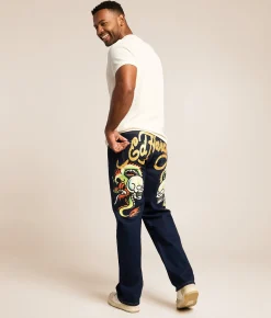 Jeans | Ed Hardy Baggy Wide Leg Jean Rainbowland