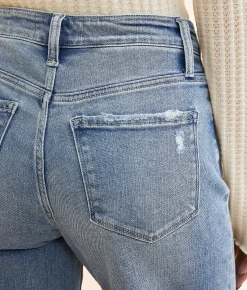 Flying Monkey Baggy Wide Leg Stretch Cuffed Jean Acrobatic Hot