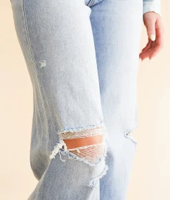 Flying Monkey Baggy Wide Leg Stretch Jean Outer Space Online