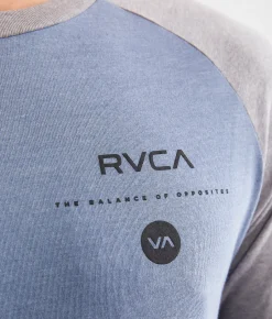 Graphic T-Shirts | RVCA Balance Bond T-Shirt Slate