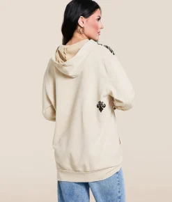 Tops | Affliction Balance Hooded Sweatshirt Sand Lava Wash