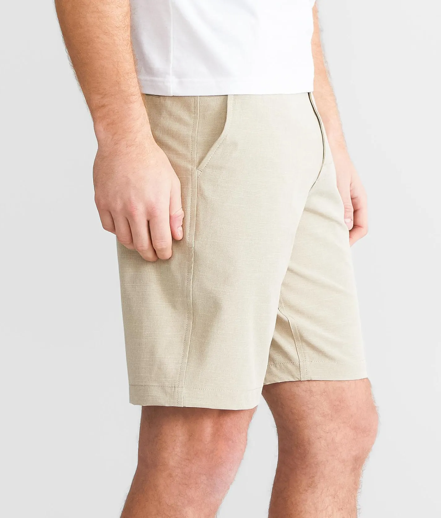 RVCA Balance Hybrid Stretch Walkshort Khaki Sale
