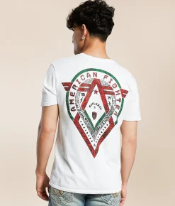 Tops|Graphic T-Shirts | American Fighter Baldridge T-Shirt White