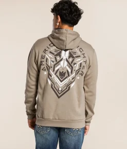 Tops | American Fighter Ballard Hooded Sweatshirt Desert Taupe