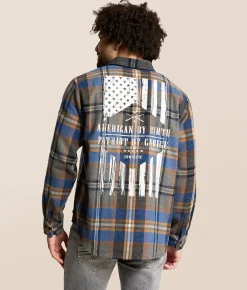 Howitzer Ballistic Flannel Shirt Plaid Multi Best