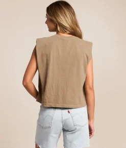 Tops | Ariat Bandana Rider Tank Top Faded Brown