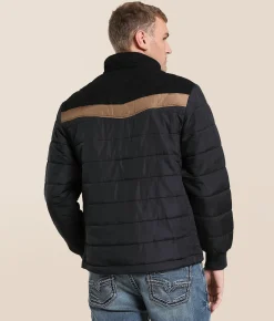 Tops|Coats & Jackets | Hooey Banff Puffer Jacket Black