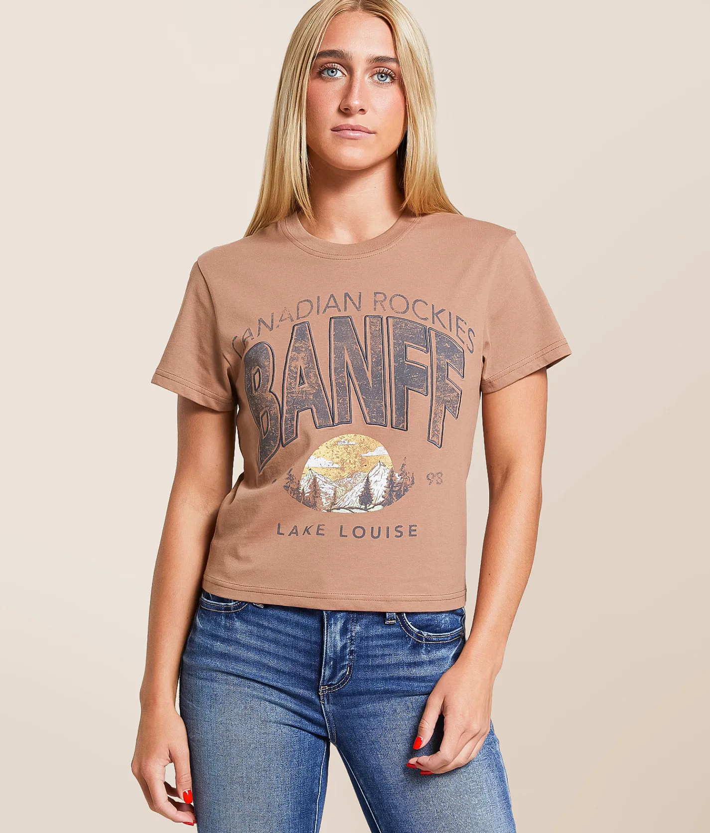Tops | Modish Rebel Banff T-Shirt Raw Umber
