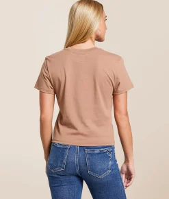Tops | Modish Rebel Banff T-Shirt Raw Umber