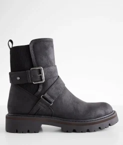 Shoes | Bullboxer B-52 Ankle Lug Boot Black