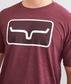 Graphic T-Shirts | Kimes Ranch Banner T-Shirt Heather Maroon