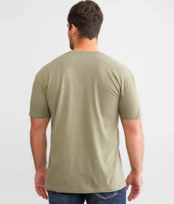 Kimes Ranch Banner T-Shirt Light Olive Hot