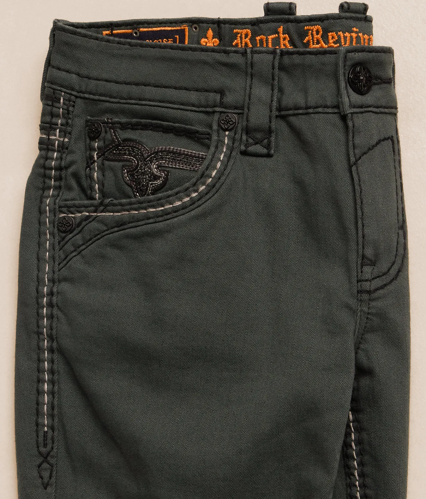 Rock Revival Baran Straight Stretch Pant Baran J202
