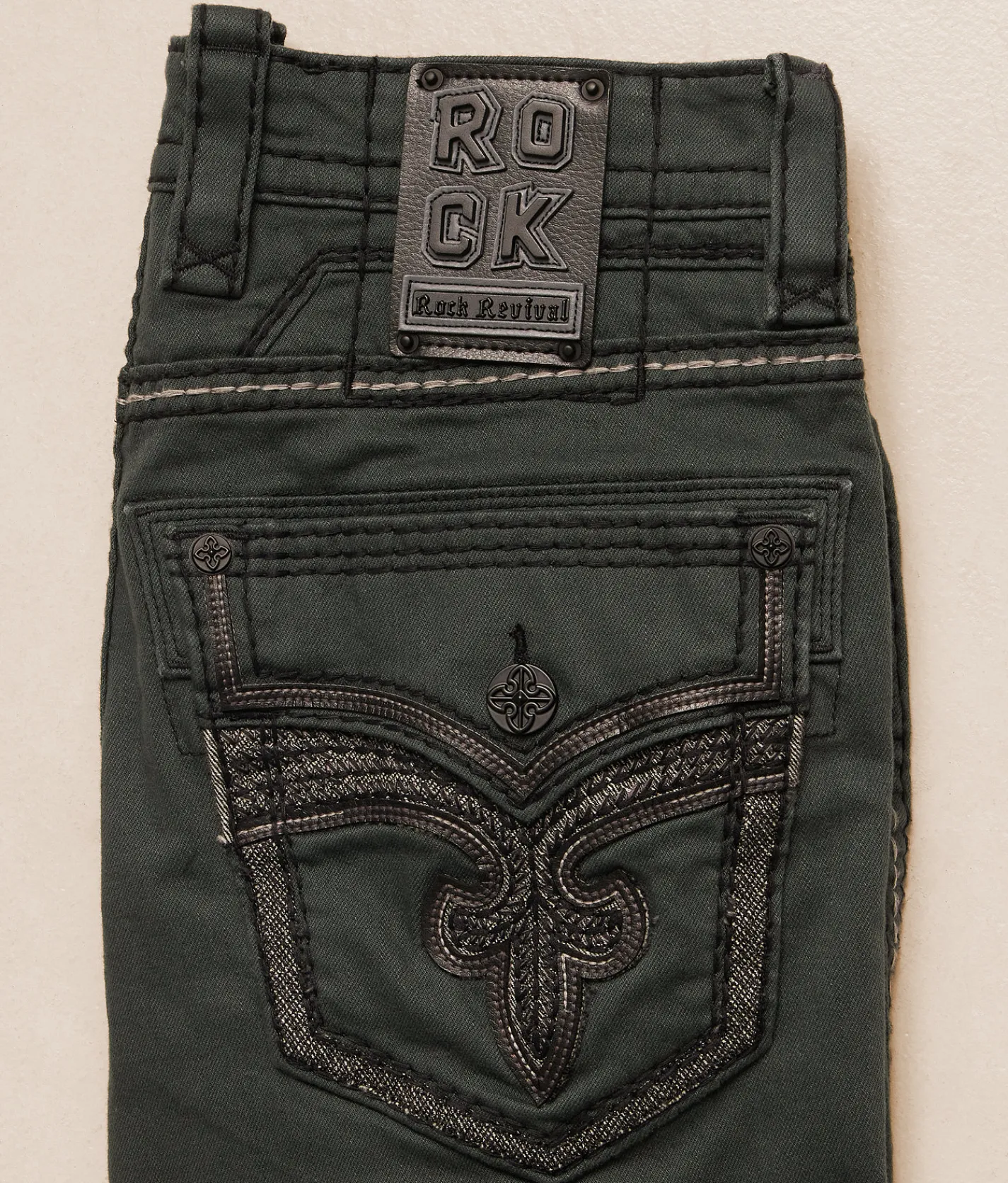Rock Revival Baran Straight Stretch Pant Baran J202