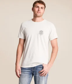 Tops|Graphic T-Shirts | Ariat Barbed Spade T-Shirt Glacier Gray