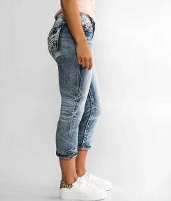 Rock Revival Barbra Easy Stretch Capri Jean Barbra EC211 Online