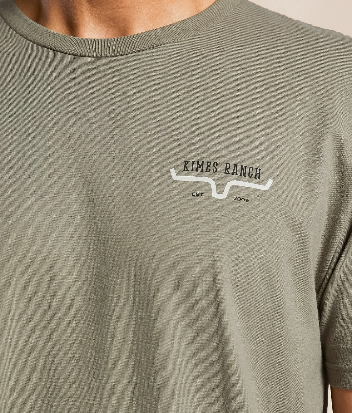 Kimes Ranch Bar Doors T-Shirt Cream Outlet