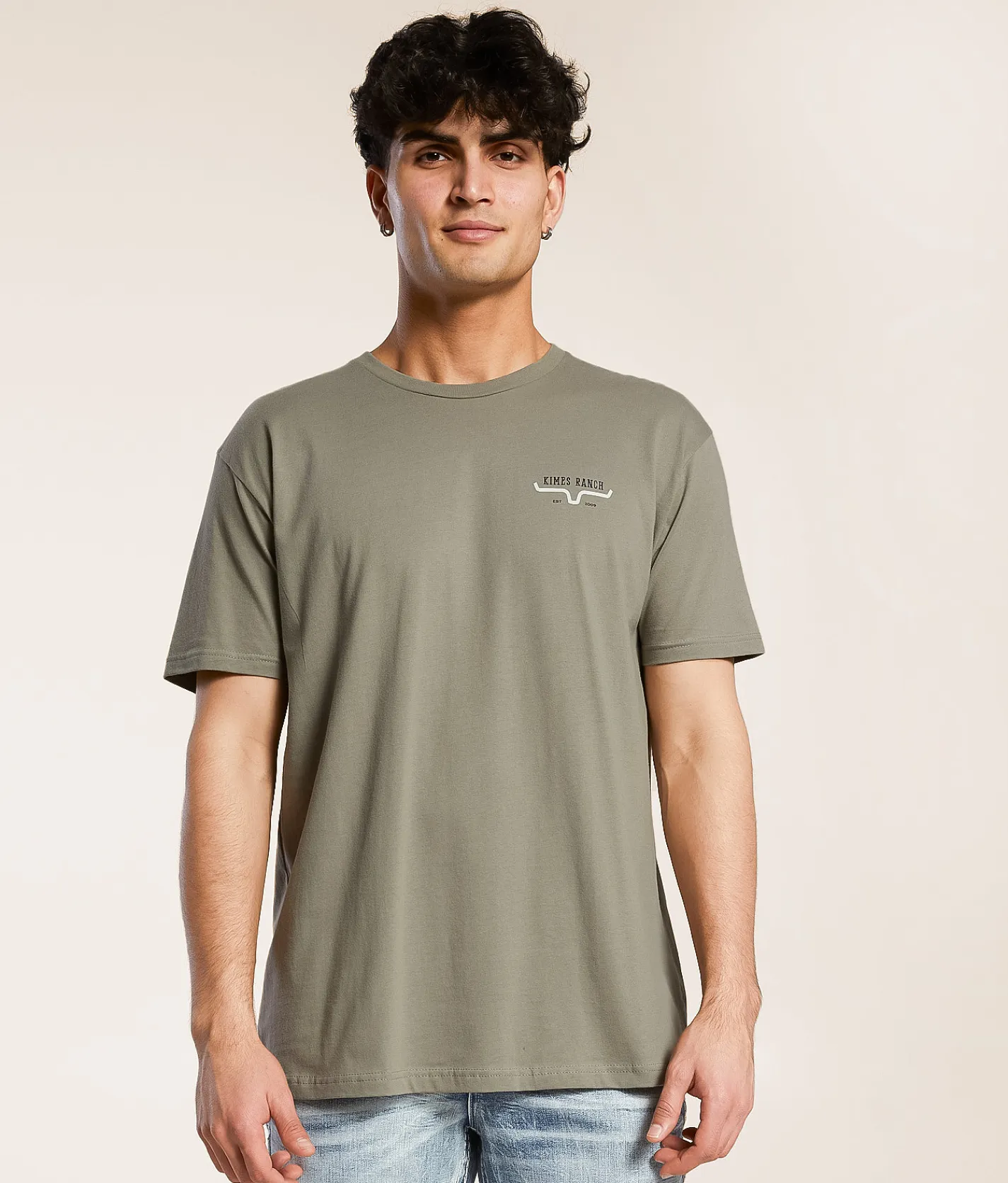 Kimes Ranch Bar Doors T-Shirt Cream Outlet