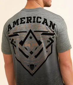 Graphic T-Shirts | American Fighter Barnhill T-Shirt Sage Dark Sage