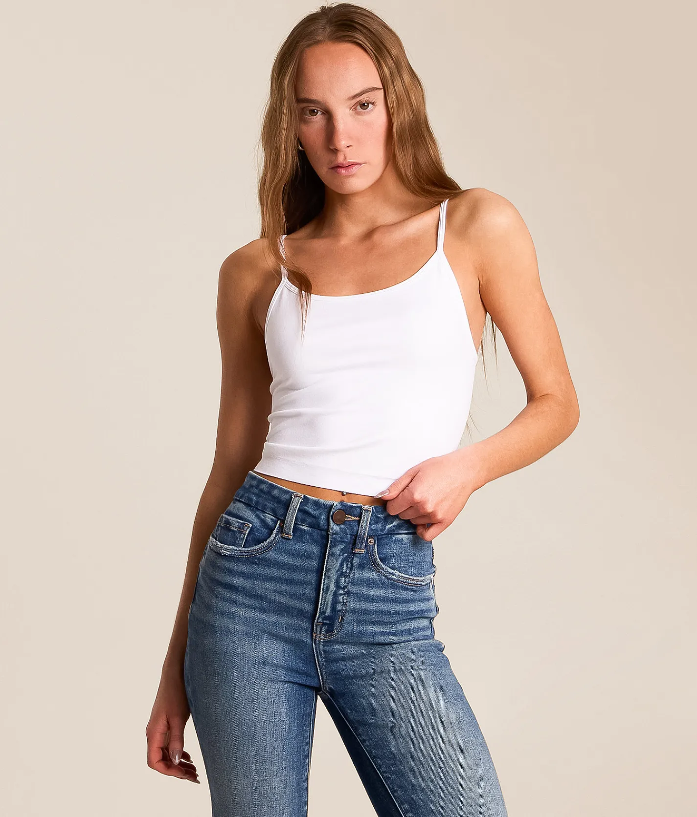 Tops | FITZ + EDDI Basic Brami White