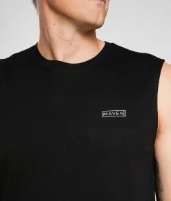 Tops | Maven Co-op Basic Performance Tank Top Black