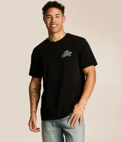 Tail Chasers Club Bass Camo T-Shirt Black Outlet