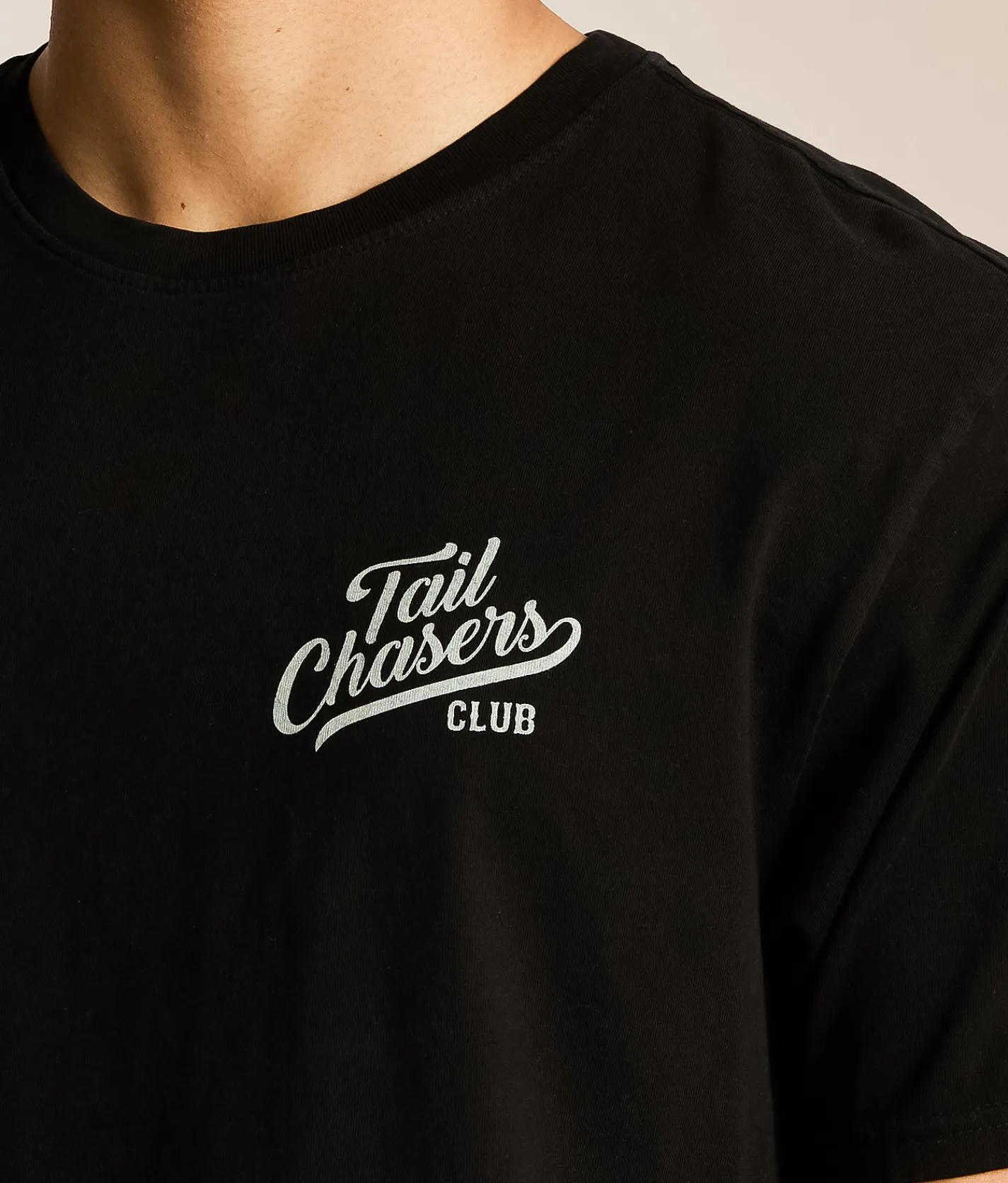 Tail Chasers Club Bass Camo T-Shirt Black Outlet