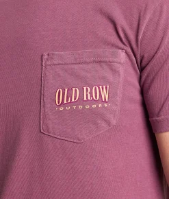 Old Row Bass Jump T-Shirt Berry Best