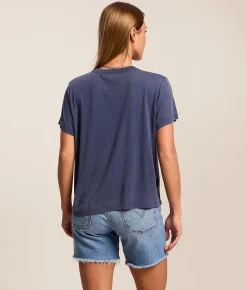 The Laundry Room Bass Lake T-Shirt Navy Outlet