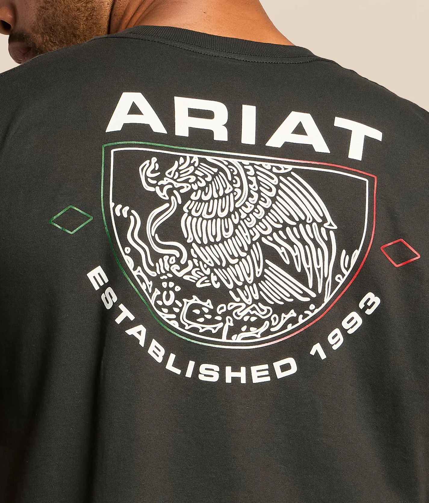 Tops|Graphic T-Shirts | Ariat Battle T-Shirt Vintage Black