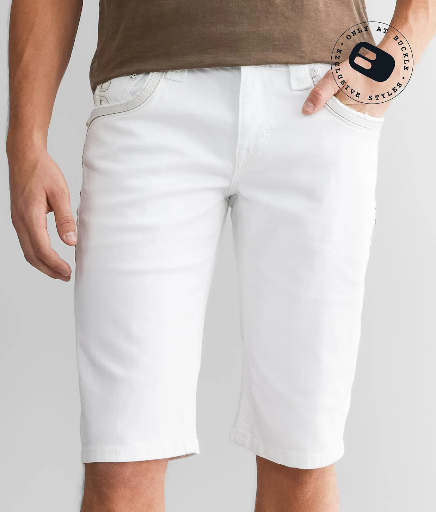 Rock Revival Baxter Stretch Short Baxter H215 Best