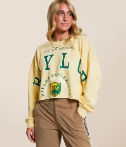 Tops | Gameday SOCIAL® Baylor Bears Pullover Pale Yellow