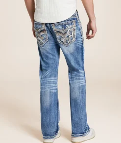 Rock Revival Baylor Slim Boot Stretch Jean Baylor SB202 Clearance