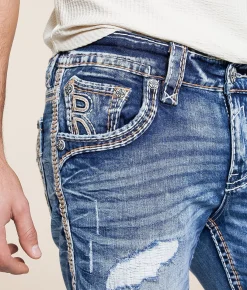Rock Revival Baylor Slim Boot Stretch Jean Baylor SB202 Clearance