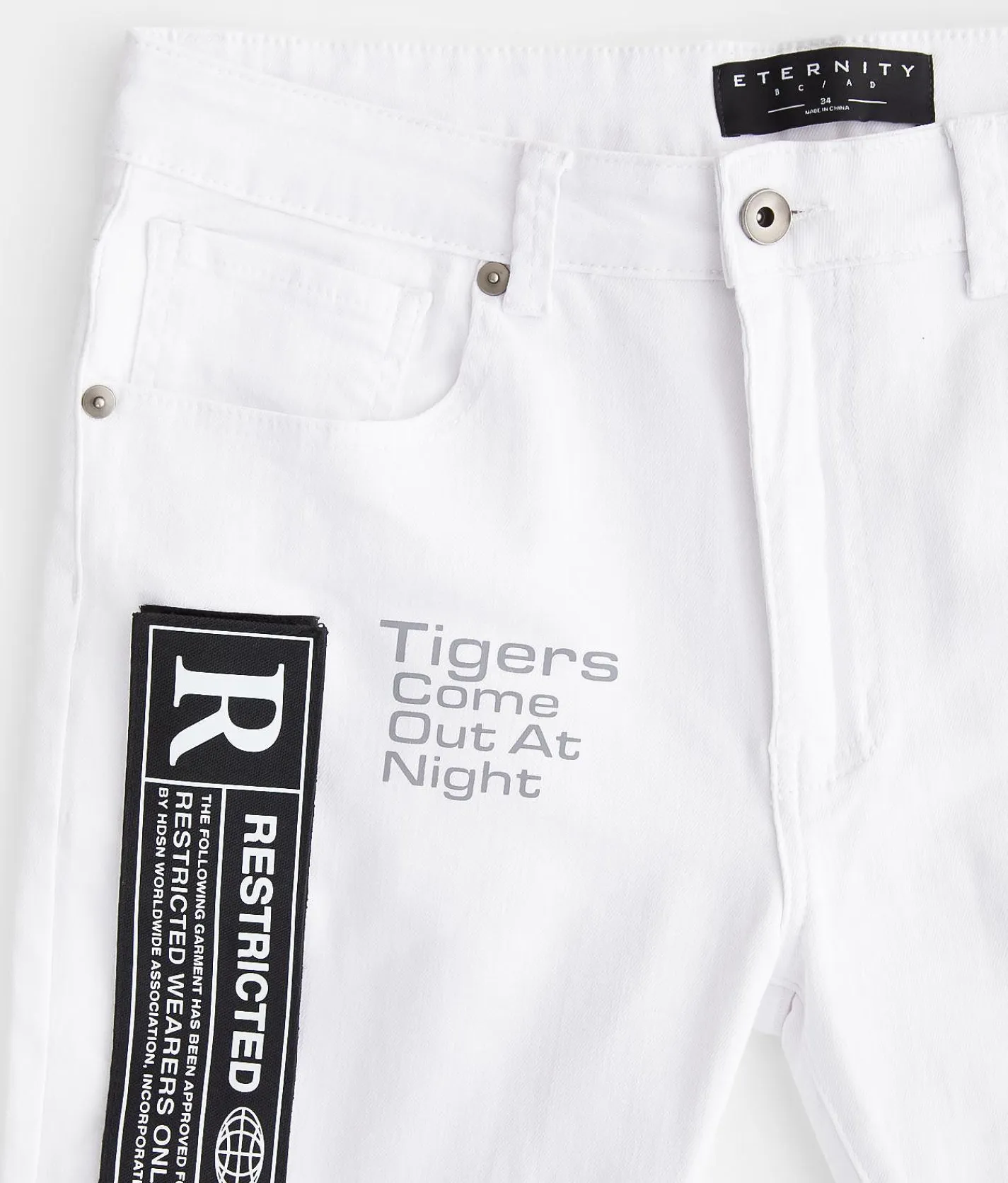 Sale Jeans|Bottoms | Eternity BC/AD Skinny Stretch Jean White