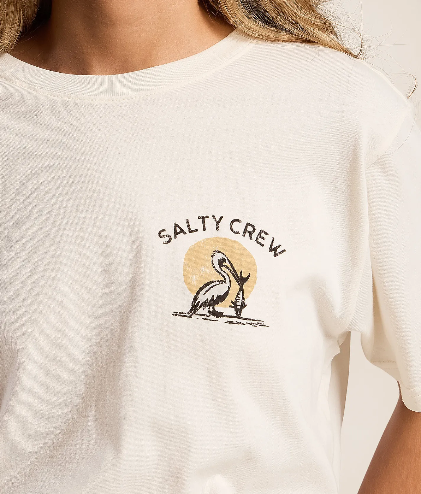 Tops | Salty Crew Beach Hut T-Shirt Off White