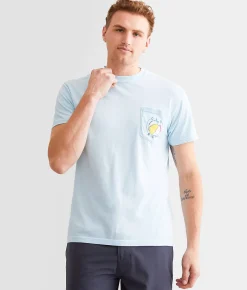 Old Row Beach Party Buck T-Shirt Chambray Sale