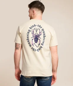 Tops|Graphic T-Shirts | Brixton Beasley T-Shirt Cream