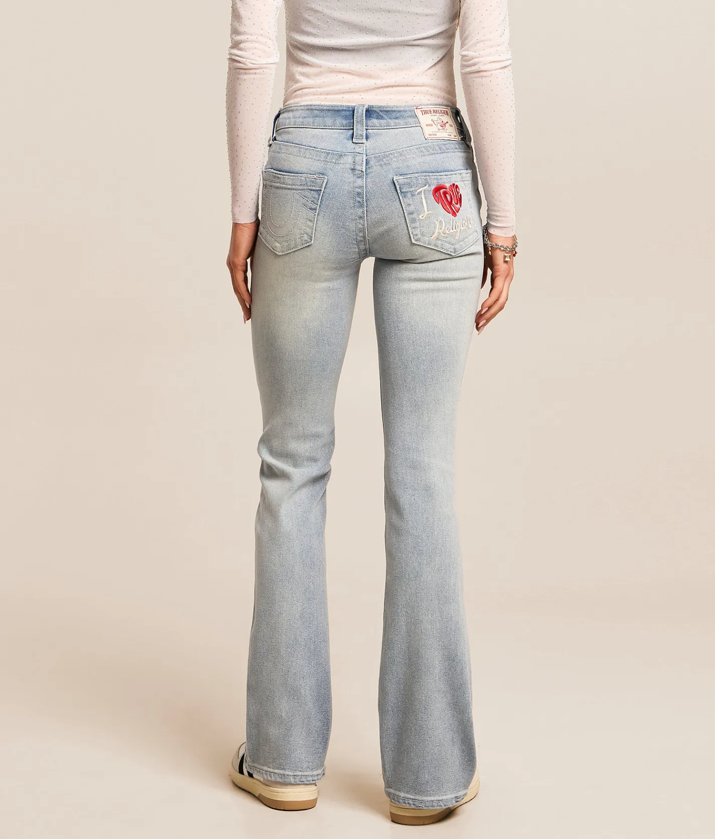 Bottoms | True Religion Becca Boot Stretch Jean Light Wash