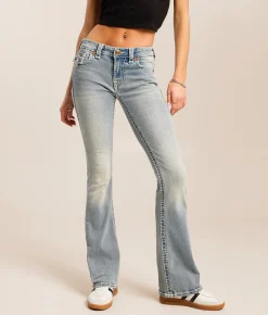 True Religion Becca Mid-Rise Boot Stretch Jean Faded Heat